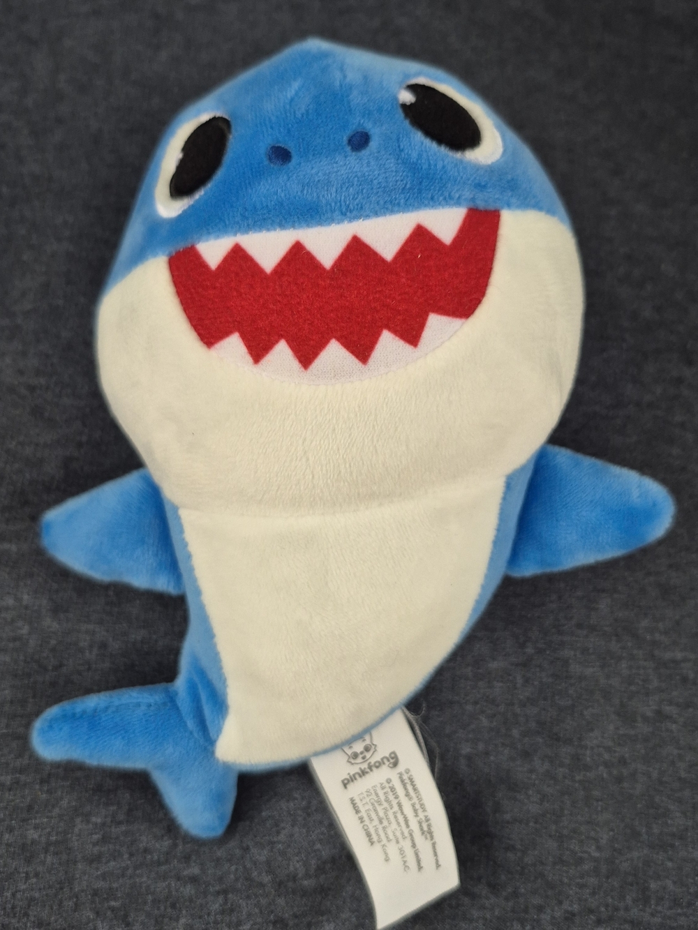 Pinkfong Blue and White Baby Shark Plush Toy